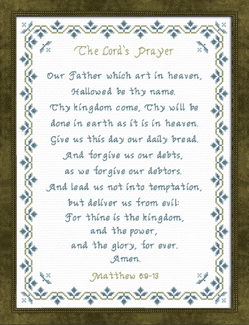 The Lord s Prayer Matthew 6:9 13 KJV